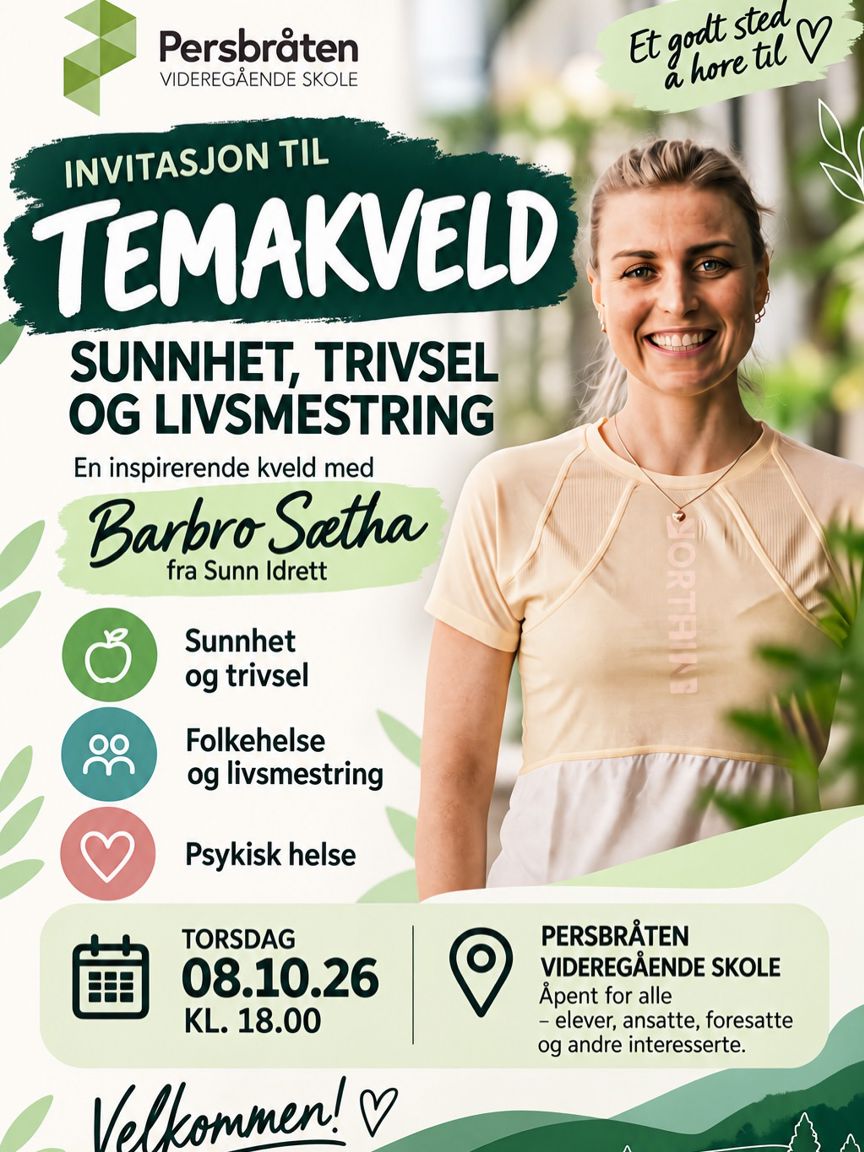 en person som smiler til kameraet